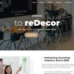 reDecor - House Renovation HTML Landing Page Template