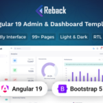 Reback - Angular 19 Admin & Dashboard Template