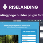 RiseLanding - LandingPage builder for RiseCRM