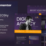 Seosky - Seo Digital Marketing Elementor Template Kit v1.0