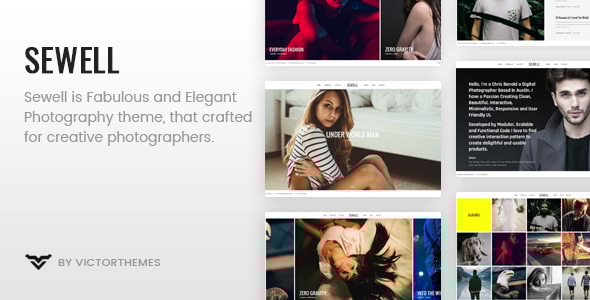 Sewell - Photography WordPress Theme Sewell - Photography WordPress Theme