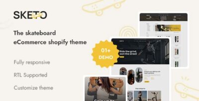 Sketo - Skateboard eCommerce Shopify 2.0 Theme
