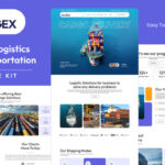 Solagex - Logistics & Transportation Elementor Template Kit