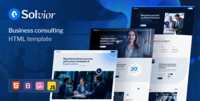 Solvior - Business Consulting HTML Template