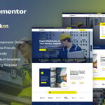 Sparkon - Electrical Installation &Maintenance Service Elementor Pro Template Kit v1.0