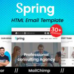 Spring Agency - Multipurpose Responsive Email Template