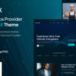 Starlinx - Broadband & Internet Service Provider FSE WordPress Theme