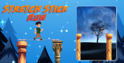 Stretch Stick Run - HTML5 Arcade Game