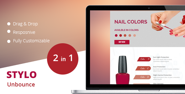 Stylo Unbounce Template Stylo Unbounce Template