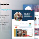 SunHappynest - Kindergarten & Child Care Elementor Pro Template Kit