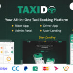Taxido - InDriver | Uber Clone | Taxi Booking with Cab | Rental | Bidding | Parcel - Laravel Admin