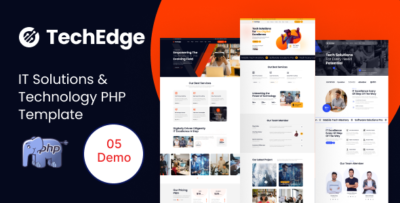 TechEdge - IT Solutions & Technology PHP Template