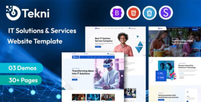 Tekni - IT Solutions & Services HTML Template
