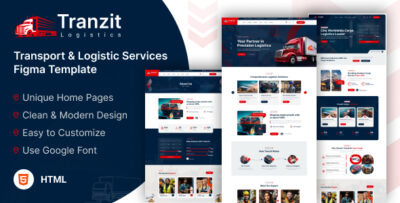 Tranzit - Transport & Logistic Services HTML Template