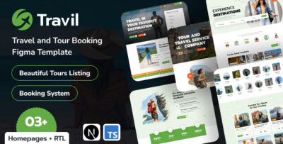 Travil - Travel & Tour Booking NextJS Template