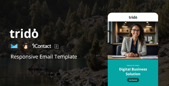 trido - Responsive E-mail Template + Online Access trido - Responsive E-mail Template + Online Access