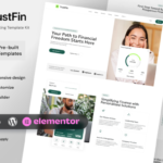 TrustFin - Financial Consulting Elementor Template Kit v1.0