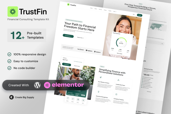 trustfin-financial-consulting-elementor-template-kit.png TrustFin - Financial Consulting Elementor Template Kit v1.0 - Image 1