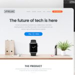 Unbounce Product landing Page Template - Proland