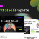 Vectra - Developer Portfolio Elementor Pro Template Kit v1.0