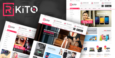 Vina Rikito - Responsive VirtueMart Joomla Template