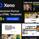 Xeno - Multipurpose Startup Agency HTML Template