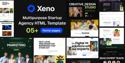 Xeno - Multipurpose Startup Agency HTML Template
