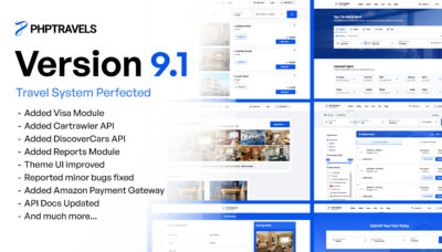 PHPTravels - Startup Your Online Travel Agency