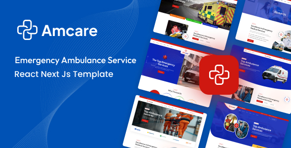 Amcare - Ambulance Service React Next Js Template Amcare - Ambulance Service React Next Js Template