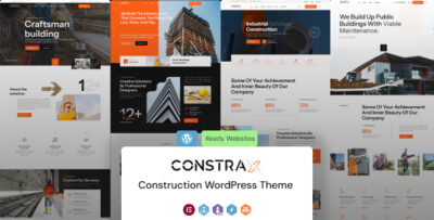Constrax - Construction & industrial WordPress Elementor Theme