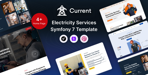 Current - Electricity Services Symfony 7 Template Current - Electricity Services Symfony 7 Template