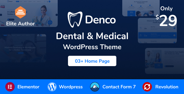 Denco - Dental & Medical WordPress Theme Denco - Dental & Medical WordPress Theme
