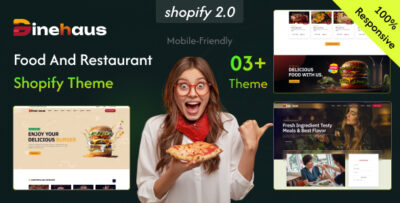 Dinehaus - Restaurant Shopify Themes OS 2.0