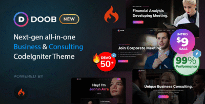 Doob - Business & Consulting CodeIgniter Template