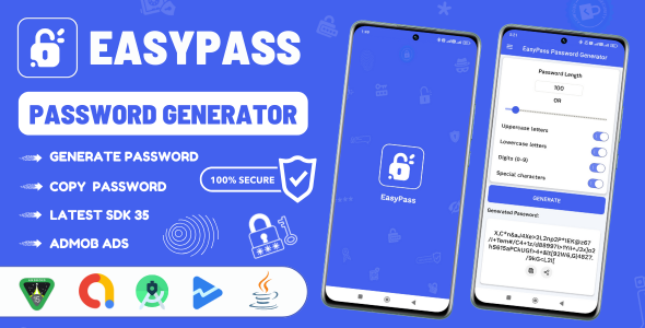 EasyPass – Secure Password Generator EasyPass – Secure Password Generator