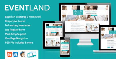 EventLand Landingpage
