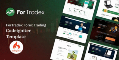 ForTradex - Forex Broker & Trading Codeigniter Template