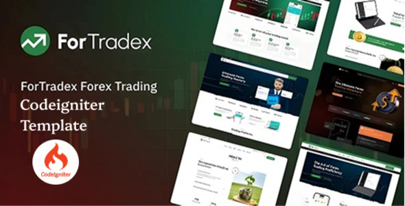 ForTradex - Forex Broker & Trading Codeigniter Template ForTradex - Forex Broker & Trading Codeigniter Template
