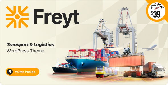 FREYT - WordPress Theme for Transport and Logistics FREYT - WordPress Theme for Transport and Logistics