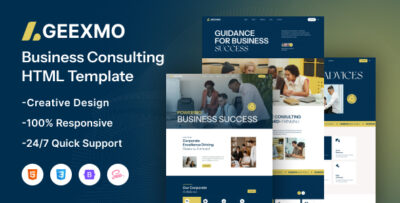 Geexmo - Business Consulting HTML Template