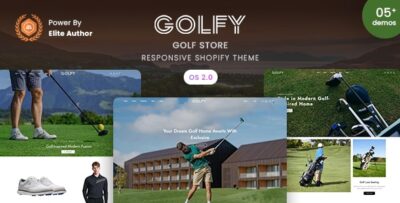 Golfy - Golf Store Shopify 2.0 Theme