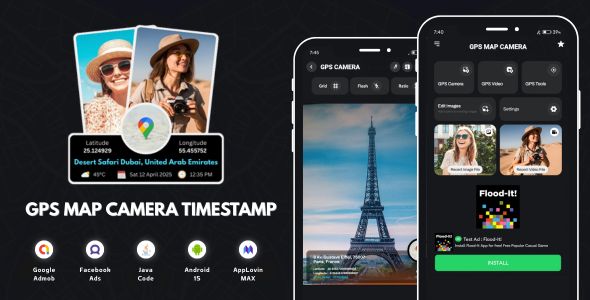 GPS Map Camera Timestamp with AdMob Ads Android GPS Map Camera Timestamp with AdMob Ads Android