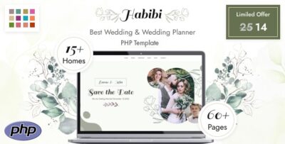 Habibi - Wedding & Wedding Planner PHP Template