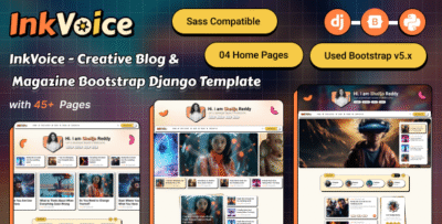 InkVoice - Creative Blog Django Template