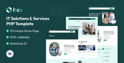 Itco – IT Solutions & Services PHP Template