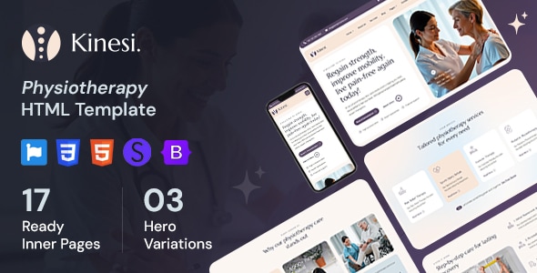 Kinesi - Physiotherapy HTML Template Kinesi - Physiotherapy HTML Template