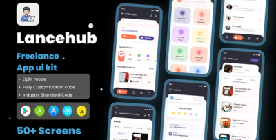 Lancehub - Freelance App React Native CLI Ui Kit
