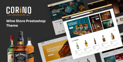 Leo Corino Elementor - Wine Store Prestashop Theme