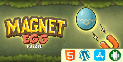 Magnet Egg Puzzle Game - HTML5 Construct3 Game