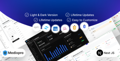 Medixpro - Medical Admin Dashboard Next JS Template For Doctors & Clinics